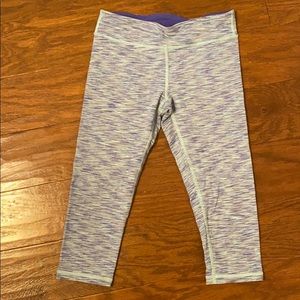 Ivivva crop leggings.  Girls size 14.